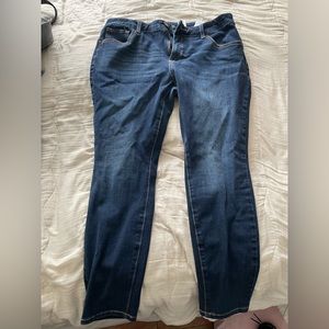 TIME AND TRU 16 Petite High Rise Skinny Jeans